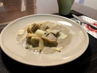 沙丁魚奶油蘑菇義大利餃