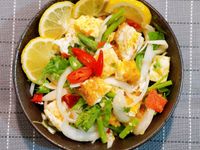 泰式煎蛋沙拉ยำไข่ดาว