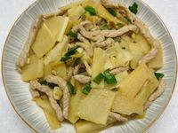 筍片炒肉絲