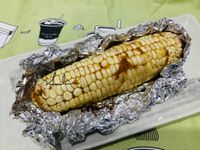 烤玉米/烤箱/零廚藝/素/烤肉醬/