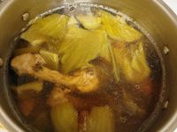 香菇芥菜雞湯