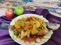 年年有魚（餘）-蘋果糖醋鱸魚