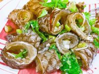 涼拌魚皮