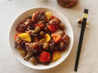 酸甜滋味梅子醬雞