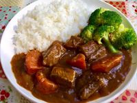 日式咖喱牛肋飯