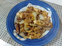 白菜辣炒肉