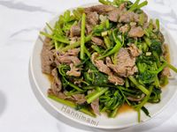 沙茶炒羊肉
