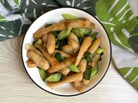 黃瓜炒甜不辣