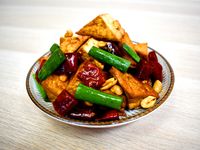宮保油豆腐