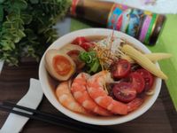 蠔醬油冷麵