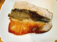 不怕噴油-香煎虱目魚肚（蓋烘培紙）