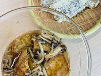 炸魚&油豆腐燉菜｜過熱水蒸氣烤箱微波爐