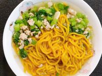 雪菜清湯麵