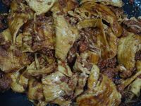 肉醬炒豆包
