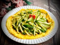 烘蛋小黃瓜 / 家常菜