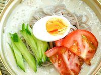 夏日消暑豆漿冷麵