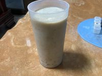 綠豆粉圓牛奶