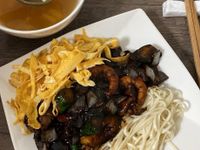 ◆韩式蛋丝炸酱面