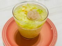絲瓜豆腐蒸蛋