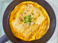 豆腐煎肉末