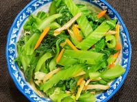 芥菜清炒三絲(五辛素)