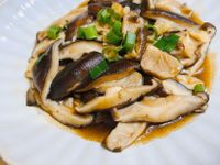 超簡單素炒香菇