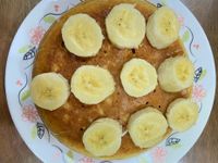 香蕉鬆餅蛋糕