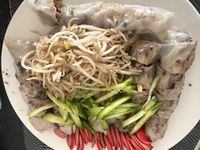 越南米紙蒸春捲