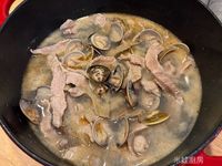麻油Q彈松板蛤蜊湯