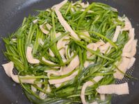 水蓮炒百葉豆腐