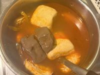 麻辣臭豆腐鴨血