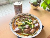 蔥爆麻辣鴨血