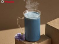 蝶豆花拿鐵｜Vitamix