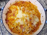 蕃茄焗烤義大利麵 🍝