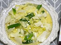 金沙香菇風味高麗菜