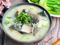 虱目魚皮粥