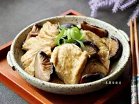 香菇燒豆皮/家常菜