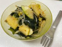 夏季涼食- 芭樂海帶拌芽菜