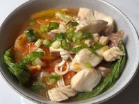 鯛魚紅燒蕃茄麵