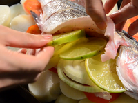 【差不多食譜】檸檬烤鱸魚 Baked Sea Bass with Lime