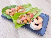翡翠蔥油餅蝦鬆