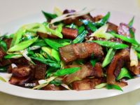 蒜苗炒臘肉