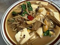 減脂料理～淡菜豆腐金針菇