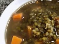 地瓜粉圓綠豆甜湯