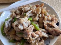青椒炒牛蛙