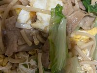 蔬菜肉湯炒麵