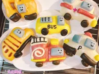 車子造型饅頭（小寶寶可吃）