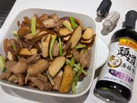 醬爆四寶-香炒五花肉x豆干x芹菜x脆瓜