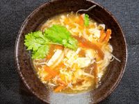 懶人版酸辣湯(奶蛋素)