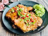 氣炸椒麻雞 (氣炸料理懶人包)